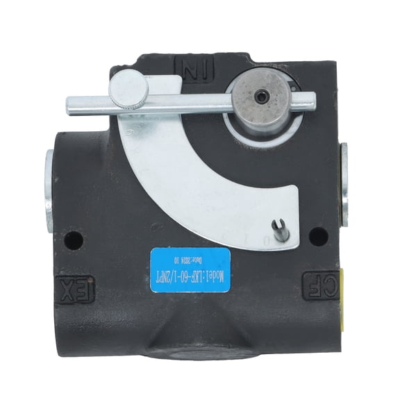 findmall 1/2NPT 0-30GPM Hydraulic Adjustable Variable Flow Control Valve FC51 Side-Port
