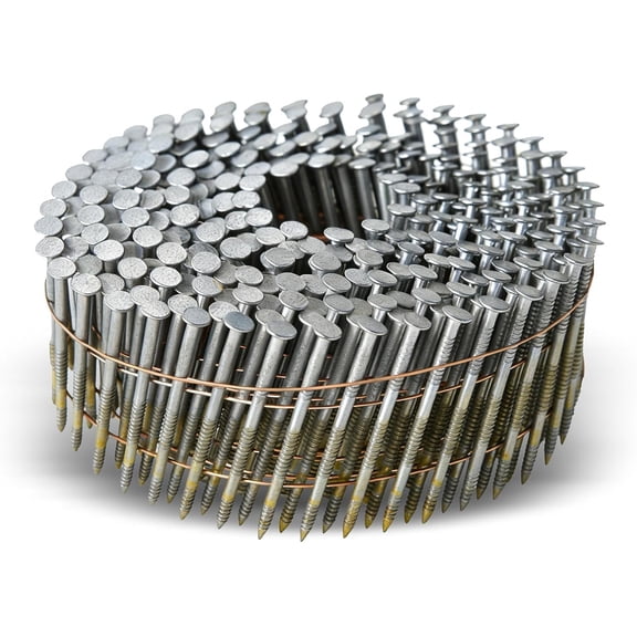 findmall 1-3/4" x 0.092" Siding Nails15 Degree Collated Wire Coil Full Round Head 3600Pcs