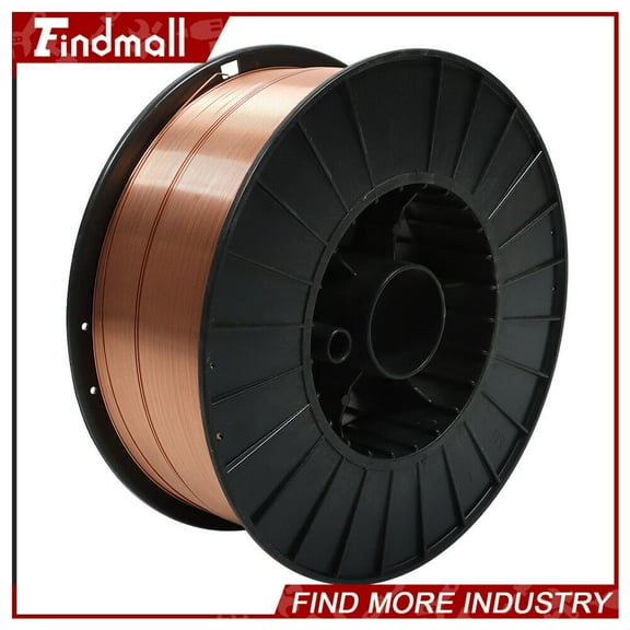 findmall 1 Roll 44 Lbs Roll ER70S-6 .035" (0.9 mm) Mild Steel MIG Welding Wire