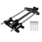 findmall 10 Inch Woodworking Front Vise Woodworking Bench Vise Cast Iron Front Screw Vise