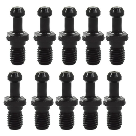 findmall 10Pcs CAT40 45° 5/8"-11" Pull Stud Retention Knob Fits For HAAS TOSHIBA