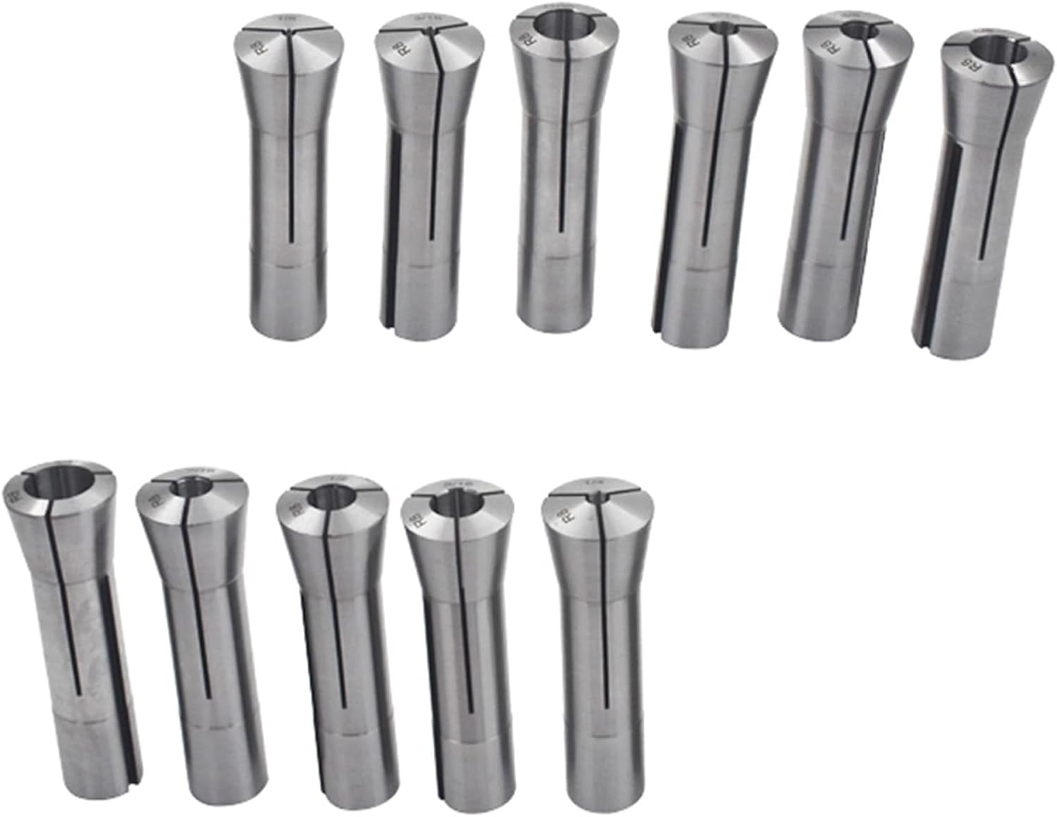 findmall 11Pcs Accuracy R8 Collets Set 1/8