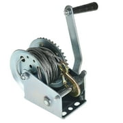 findmall 1200lbs Heavy Duty Hand Winch Boat Winch with 10m 32ft Steel Cable for Boat Trailer or ATV