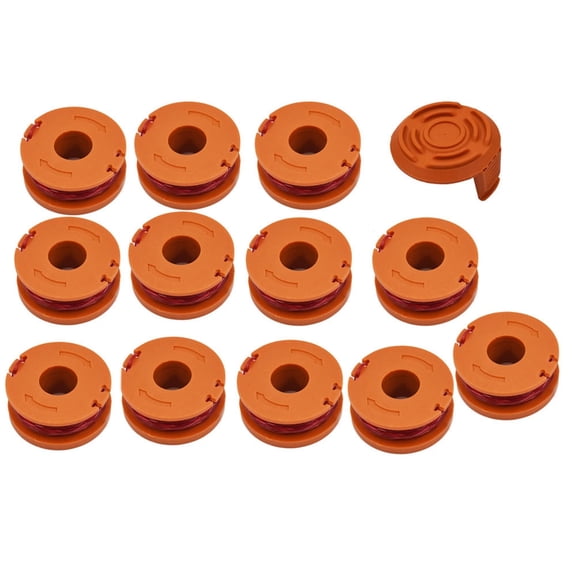 findmall 12Pcs Trimmer Line Spools for Worx WA0004 WA0010