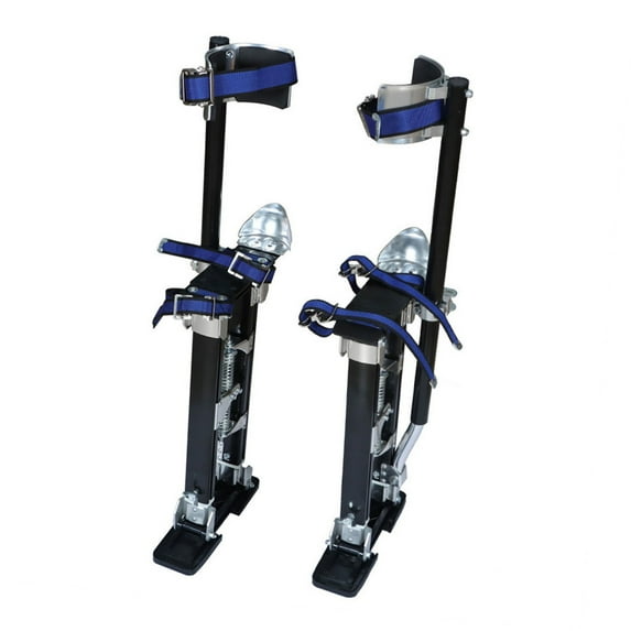 findmall 15 - 23 inch Drywall Stilts Grade Adjustable Auminum Tool Stilt for Painting or Cleaning - Black