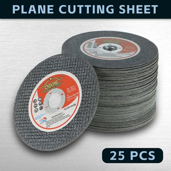 findmall 25Pcs Cut off Wheels 4 x 1/16 x 5/8 Metal and Stainless Steel Cut off Wheels Fit for Angle Grinders