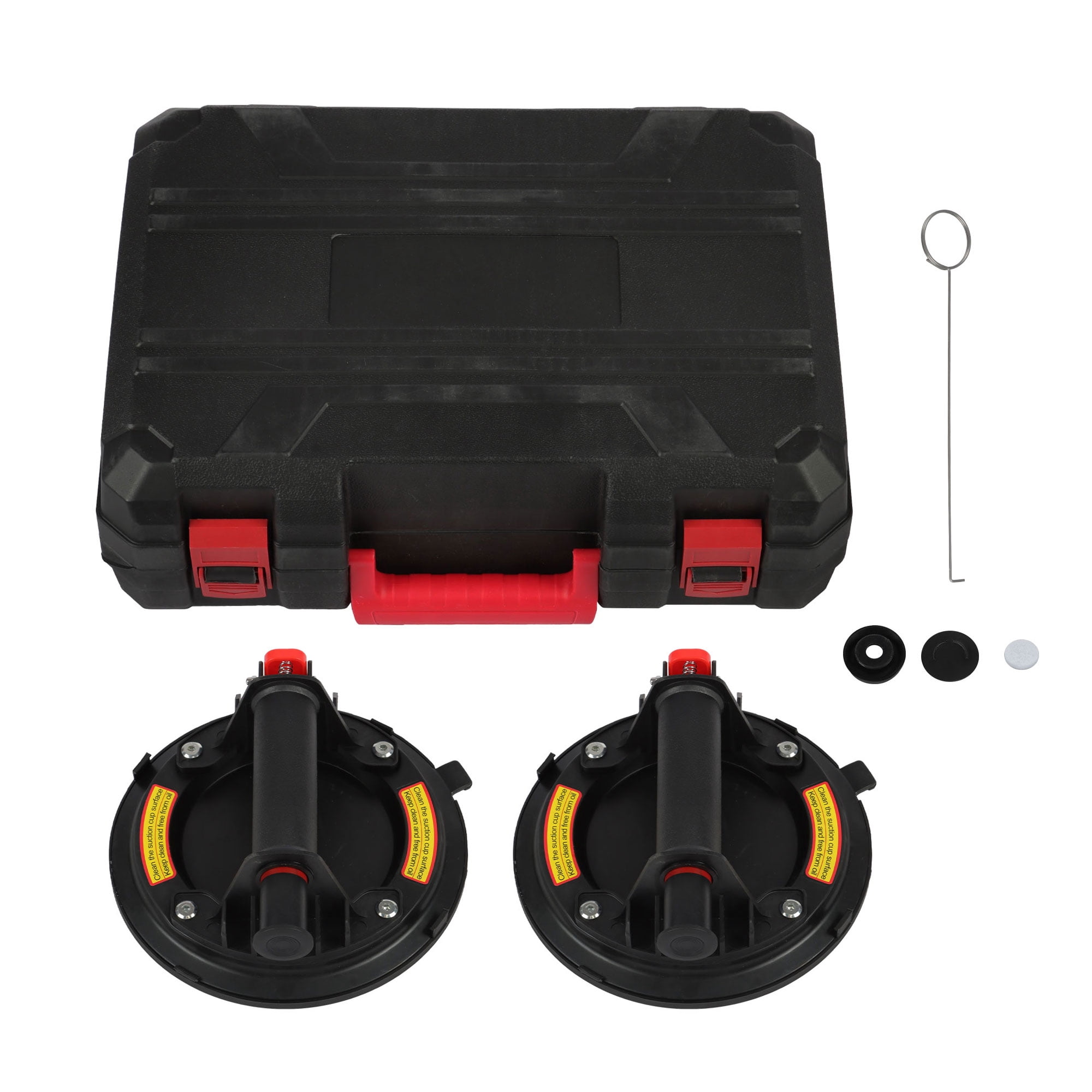 findmall 2Pack 8" 440lbs Vacuum Suction Cup Glass Lifter Heavy Duty ...