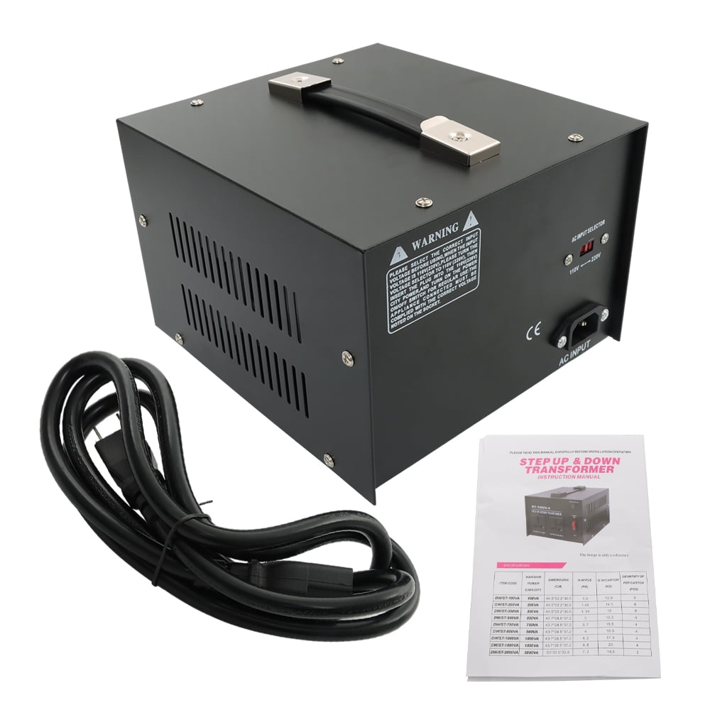 findmall 3000 W Step Up/Down 110v to 220v/220v to 110v Voltage Converter Transformer