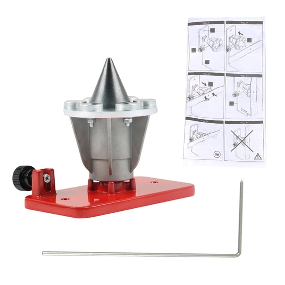 findmall 339075B Red Blade Balancer Magnetic Wall Mount 42-047 Lawn Mower Blade Balancer