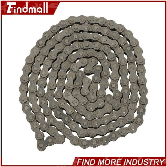 findmall #35 Roller Chain x 5 feet +2 Master and 1 Offset for GO KART, Mini Bike