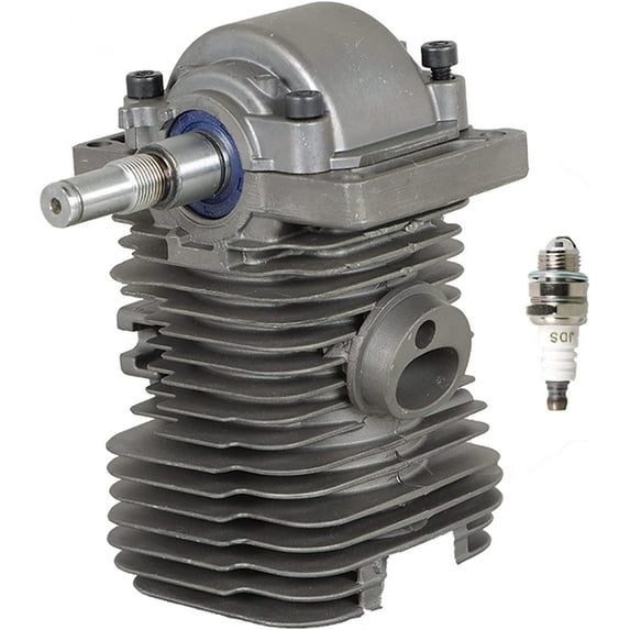 findmall 38MM Cylinder Piston Kit Replacement for Stihl 018 MS170 MS180 Chainsaw Engine Motor Parts with Spark Plug
