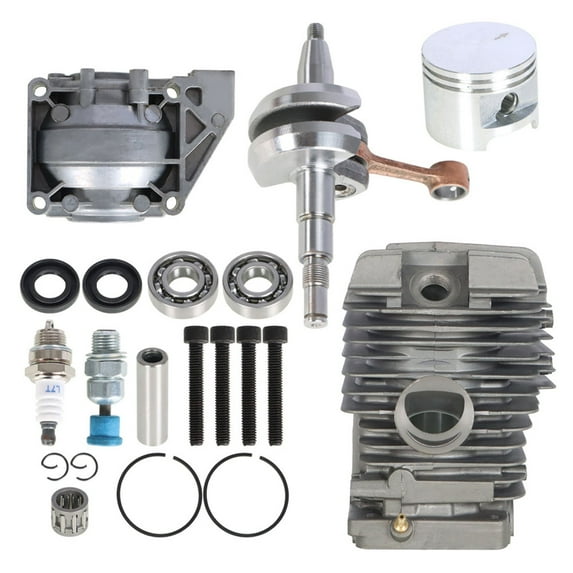 findmall 49MM Cylinder Piston Crankshaft Engine Motor for STIHL MS390 MS290 MS310 029 039