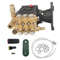 thumbnail image 1 of findmall 4GPM Pressure Washer Pump Power Washer Pump 1" Shaft Horizontal 4400PSI, 1 of 8