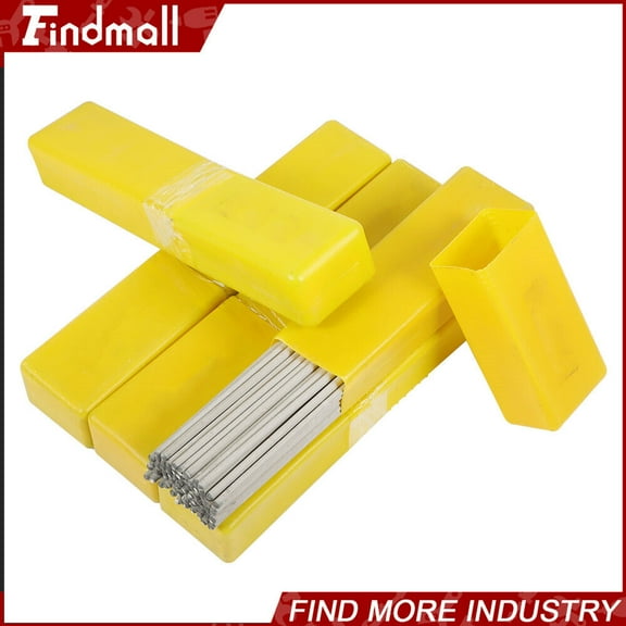 findmall 5 Pack E7018 5/32" x 12" Stick Electrodes Welding Rods 50 Lbs (10lb x5)