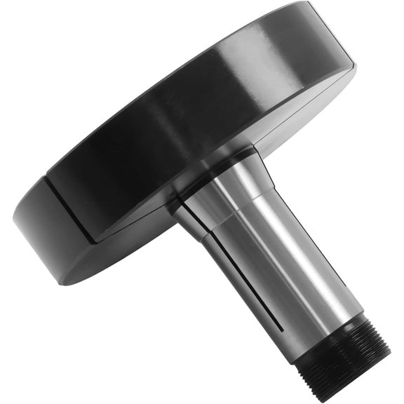 findmall 5" x 1-1/8" Accuracy 5C Step Collet Lathe Fixture Machinist Tool | High Hardness Lathe Faceplate for 5C Collet Systems and Standard Lathes