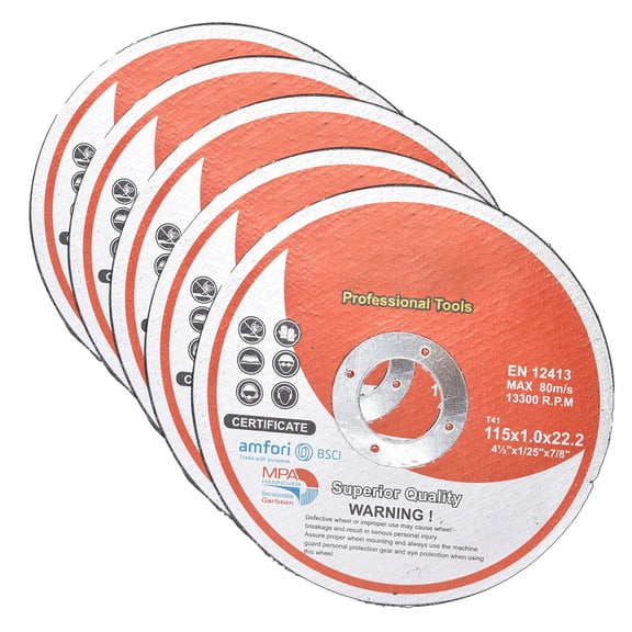 findmall 50 Pack 4-1/2"x.040"x7/8" Cut-off Wheel - Metal & Stainless Steel Cutting Discs