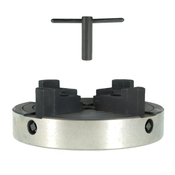 findmall 6 Inch 4-Jaw Lathe Chuck with 1 x 8 TPI Thread