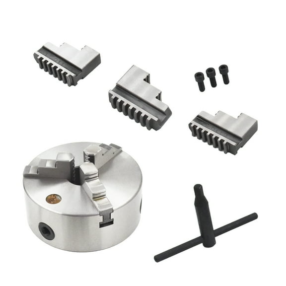 findmall 6'' Lathe Chuck K11-160 3-Jaw Self-Centering 160mm CNC