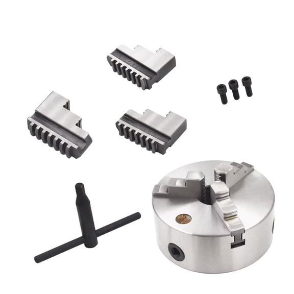 findmall 6'' Lathe Chuck K11-160 3-Jaw Self-Centering 160mm CNC
