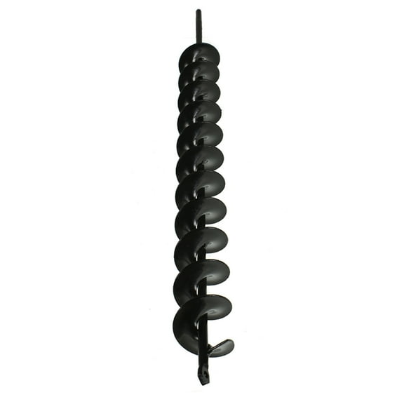 findmall Auger Drill Bit, Earth Auger Bit, 24 Inch Length 2 Inch Width Repid Planter, Yard Gardening Planting Bulbs Auger, Post or Umbrella Hole Digger for 3/8 Inch Hex Drive Drill