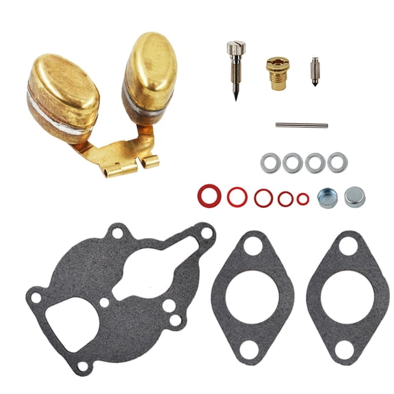 findmall Carburetor Kit & Float for Zenith Wisconsin Engine VH4D VHD TJD replaces LQ39