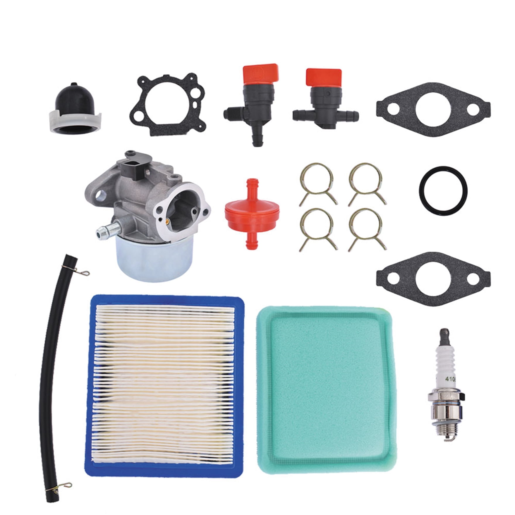 findmall Carburetor for Briggs & Stratton 694202 499617 790120 6150 4-7 Hp Engine 650 Series Troy Bilt 6.5Hp Carb