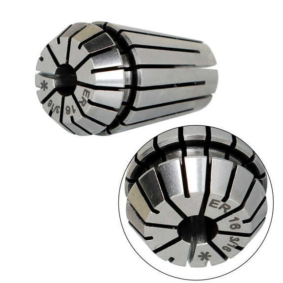 findmall ER16 Spring Collet 3/16" .0002 Accuracy Super Precision CNC Chuck Milling