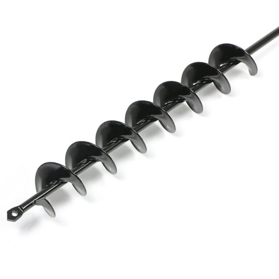 findmall Extended Length Auger Drill Bit 32"2" Post Hole Digger For 3/8" Hex Drive Dril