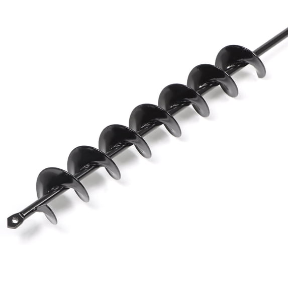 findmall Extended Length Auger Drill Bit 32"×2" Post Hole Digger For 3/8" Hex Drive Dril