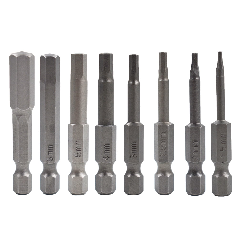 findmall Hex Head Allen Bit Set Quick Connect Shank impact driver drill