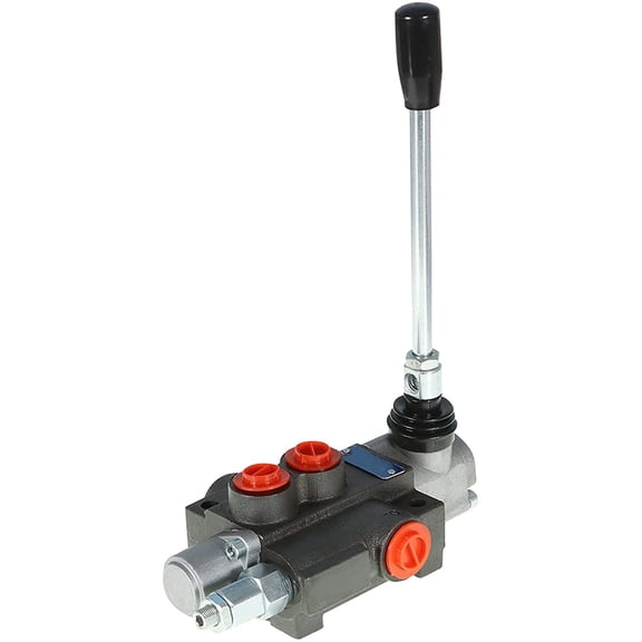 findmall Hydraulic Valve 1 Spool Hydraulic Directional Control Valve Double Acting Valve 11 GPM 3600 PSI SAE Ports for Tractors Loaders Tanks