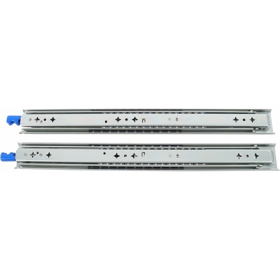 findmall Industrial Heavy-Duty Drawer Slides 20 Inch (500lb Capacity) - Locking Full Extension Ball Bearing Rails for Tool Chests, Workbenches, Truck and RV Cabinets