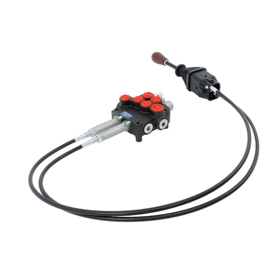 findmall Remote Control Valve 2 Spool Valve 80lpm/ 21gpm + Cables + Joystick NEW