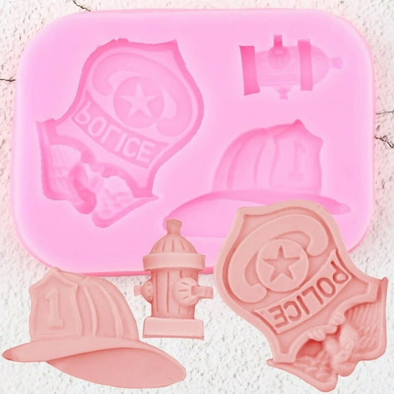 fireman & Police HAT Mold