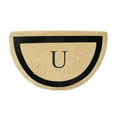 thumbnail image 1 of first impression micah semi-circle monogrammed door mat, 1 of 6