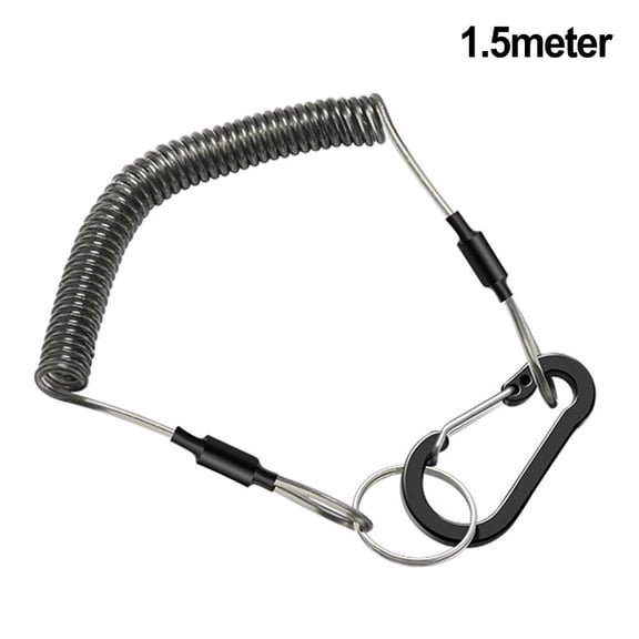 fishing Magnetic Release Clip with1.5m Lanyard for Fishing Net Pliers Holder 1.5M