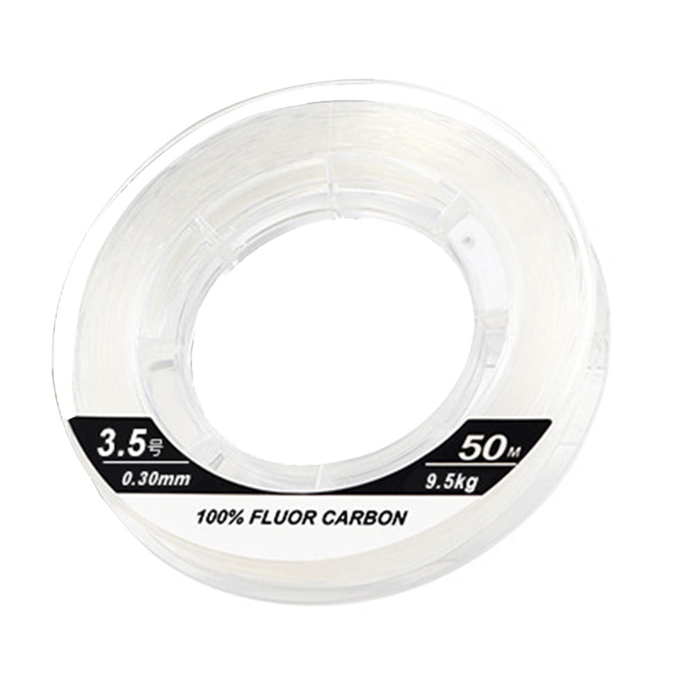 fishing line carbon fluorocarbon,5.5lb62.7lb 50 meters Fiber Leader Fly Line