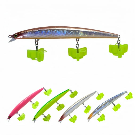 fishing lures hard bait Kit 18g 15cm 5pcs Minnow lures set Treble Fishing Hooks for Freshwater/Saltwater