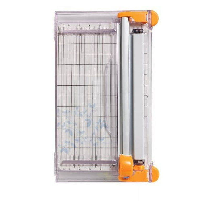 3-in-1 Rotary Paper Cutter Lite, Moonsmile Portable Paper Slicer, 12 Inch  Cutting Length, with 3 Types of Blades Encased in The Protective Case,  Ideal
