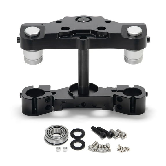 Fit 21" 23" 26" Wheels Triple Trees Kits 11 Degree Raked for Harley Electra Glide FLHTCU 2014-2019 Street Glide FLHX Ultra Limited FLHTK 2014-2021 CVO Road Glide FLTRXSE 2018-2021