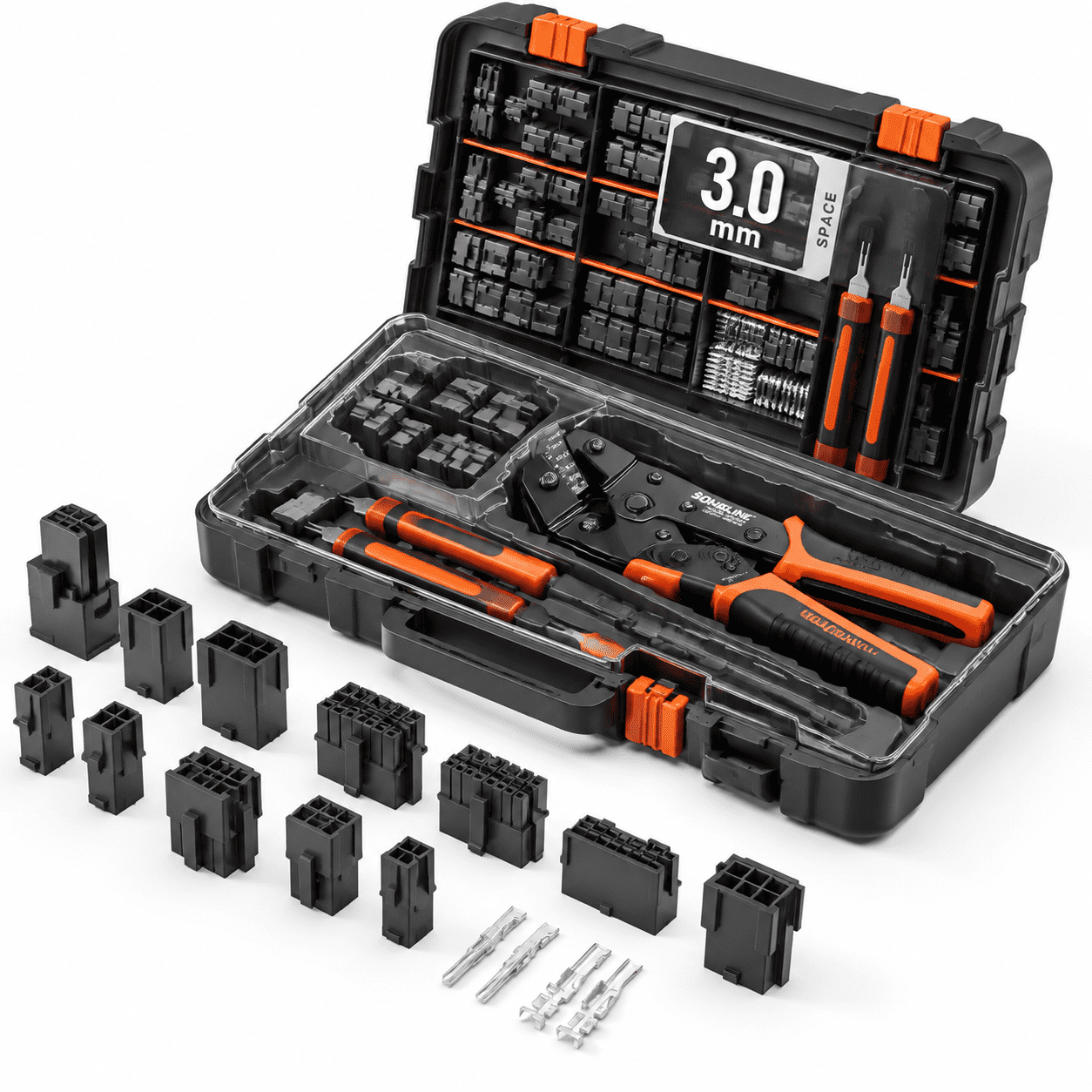 -fit 3.0 Connector Crimping Tool Kit 2-16 Pin 2 Extractors - Walmart.com