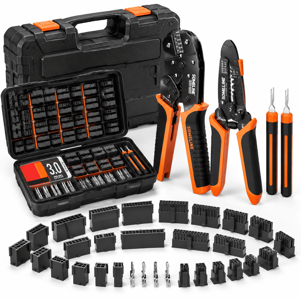 -fit 3.0 Connector Crimping Tool Kit 2-24 Pin 2 Extractors - Walmart.com