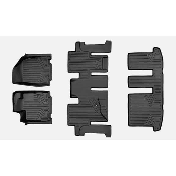 fit For 2013-2019 Pathfinder JX35 | 2014-2019 QX60 3 Row Set Custom Fit Floor Mats