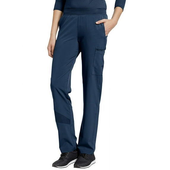 fit by white cross women's stretch waistband scrub pant
