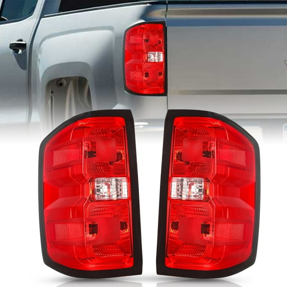 fit for 2014-2018 Chevy Silverado 1500 2500HD 3500HD Tail Lights Brake Lamps