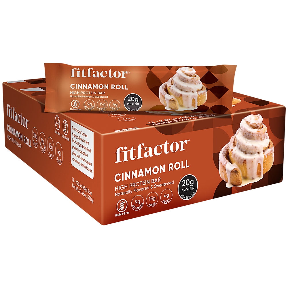fitfactor High Protein Bar, Weight Management Support, Control Cravings