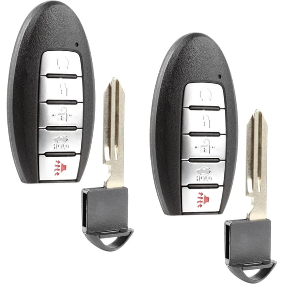 fits 2016 2017 2018 Nissan Altima Maxima Smart Key Fob Keyless Entry Remote (KR5S180144014 7812D-S180204), Set of 2