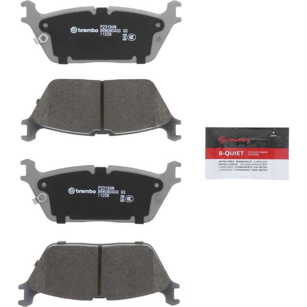 Brembo P23194N PRIME Ceramic Brake Pad Set