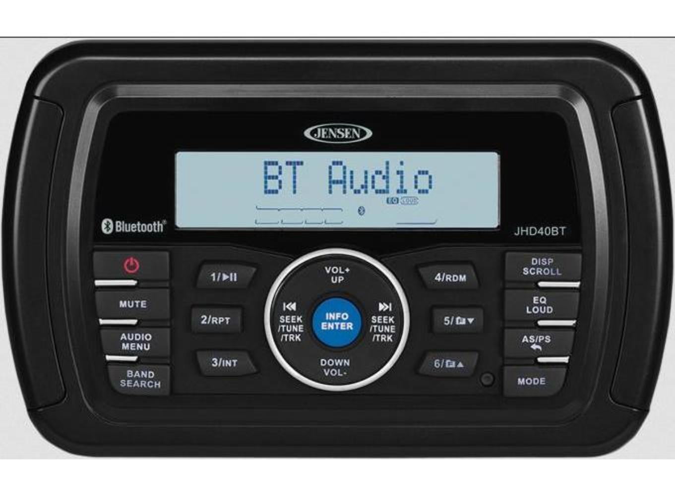 fits Jensen™ JHD40BT JHD40BT made with Bluetooth™ technology Radio