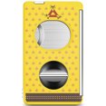thumbnail image 1 of five-in-one multifunctional stainless steel cigar cutter with cigar drill and holder cigar needle V-cut,明黄色, 1 of 11